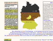 Tablet Screenshot of kriminelle-justiz.de